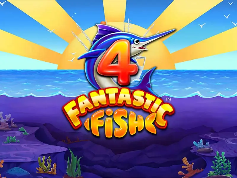 Jogo 4 Fantastic Fish no betao betuminoso